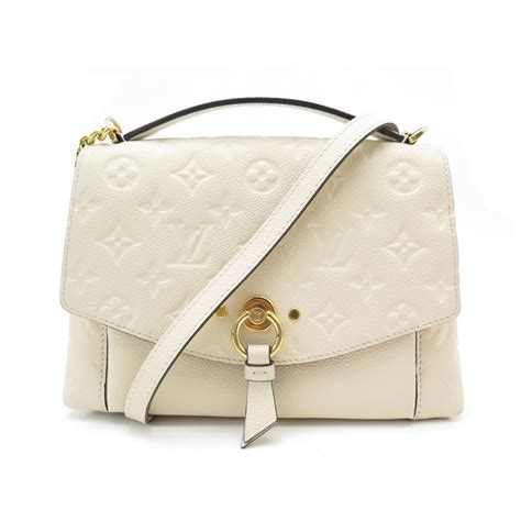 Louis Vuitton Monogram Empreinte Blanche BB 